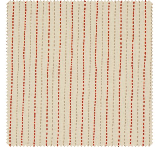 Tkanina bawełniana wiejski dom "Stickstrich"