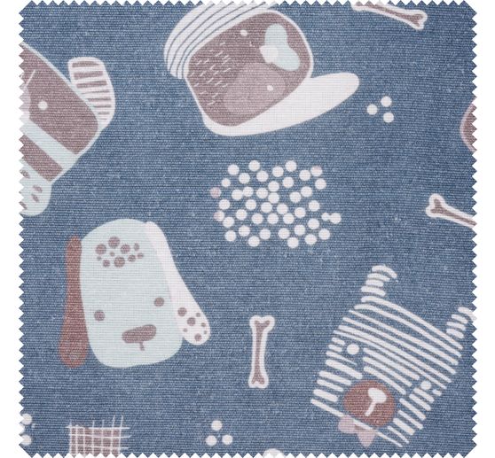 Lniana tkanina z motywem "Bello"