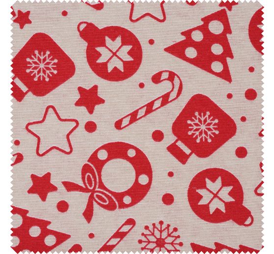 Lniana tkanina z motywem "Timeless"