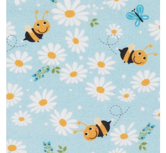 Tkanina bawełniana "Pszczoła"