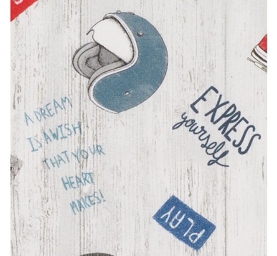 Cotton fabric "Sneaker"