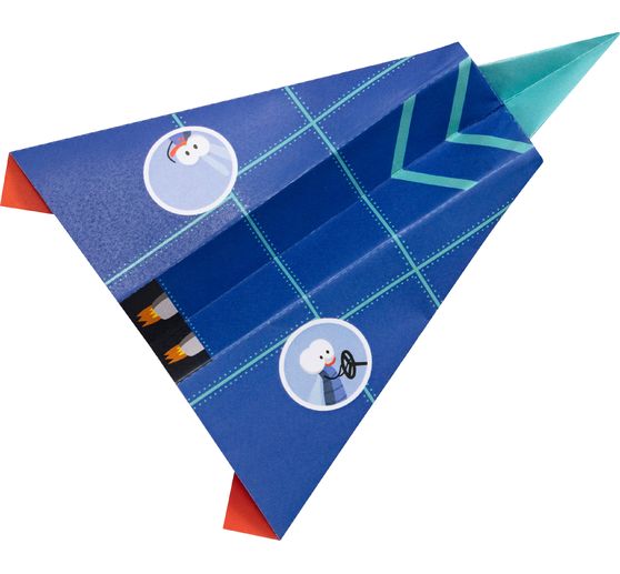 Creative box Origami "Planes and rockets"