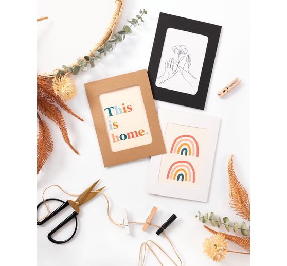 Zestaw do rękodzieła "Girlanda z ramek na zdjęcia"