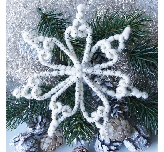 Magazyn DIY Filc + Wełna + Drut Jesienne Boże Narodzenie "Retro Wrap Stars"