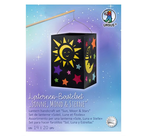 Zestaw do rękodzieła "Słońce, księżyc i gwiazdy"