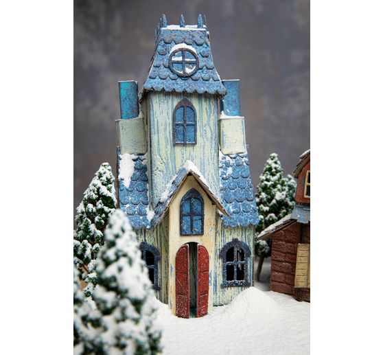 Zestaw wykrojników Sizzix Thinlits "Village Collection by Tim Holtz".