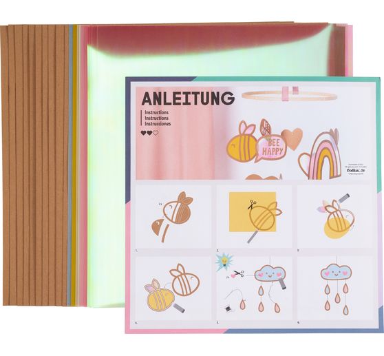 Zestaw do rękodzieła z obrazkami okiennymi "Magic