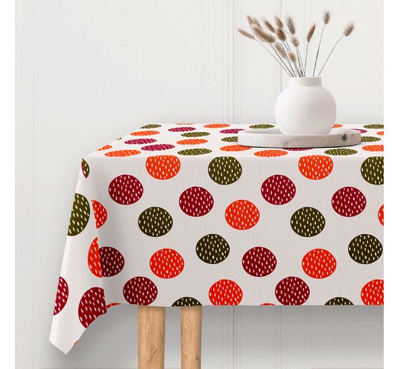 Lniana tkanina z motywem "Zahira"