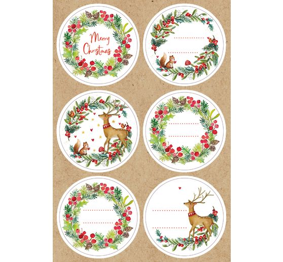 Naklejki "Natural Christmas