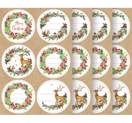 Naklejki "Natural Christmas