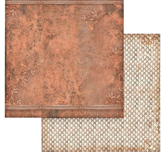 Vintage Library Backgrounds" - blok do scrapbookingu