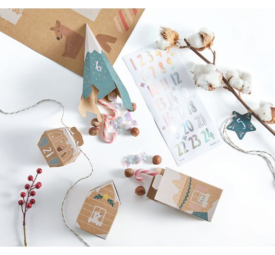 Kalendarz adwentowy "Śnieżna wioska"