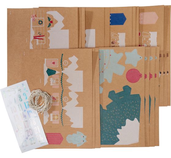 Kalendarz adwentowy "Śnieżna wioska"