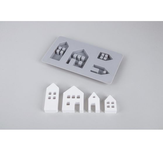 Silicone casting mould "Light houses"