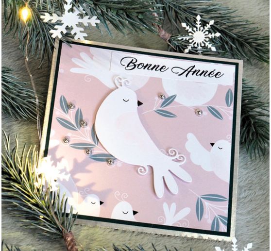 Wykrojnik "Śnieżny ptak"