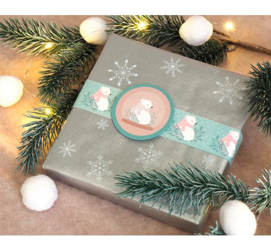 Taśmy washi "Let it snow"