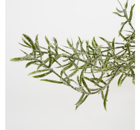 Juniper garland with ice