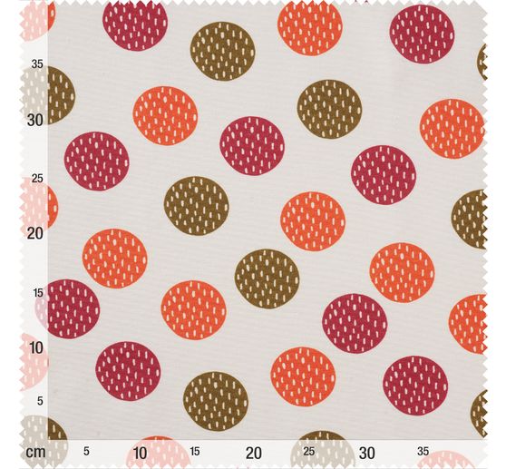 Lniana tkanina z motywem "Zahira"