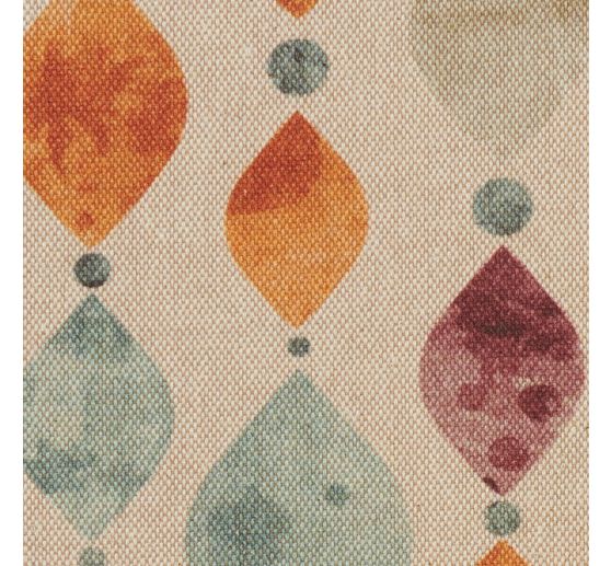 Lniana tkanina z motywem "Seymour"