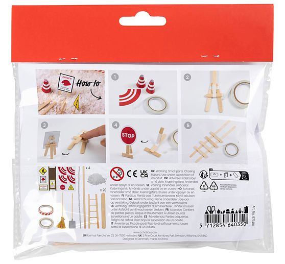 Mini zestaw do rękodzieła drzwiczki elfów "W budowie"