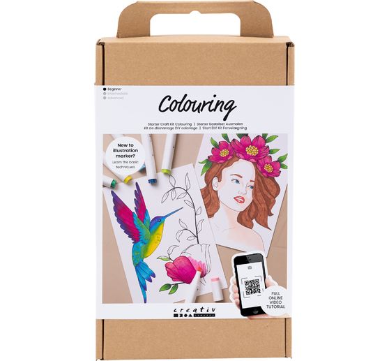 Zestaw startowy do kolorowania "Markery do rysowania"