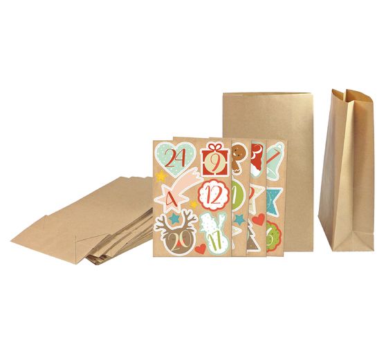 Advent calendar set "Happy Christmas"