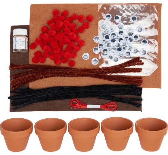 Zestaw do rękodzieła VBS "Gliniana doniczka"