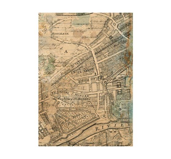 Tła z nici słomkowej "Dookoła świata", zestaw 8 sztuk