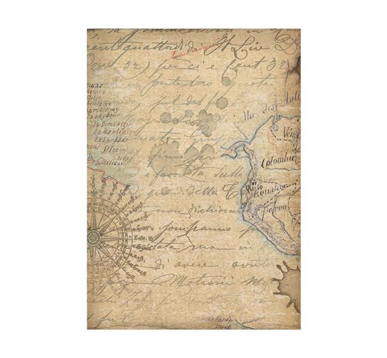 Tła z nici słomkowej "Dookoła świata", zestaw 8 sztuk