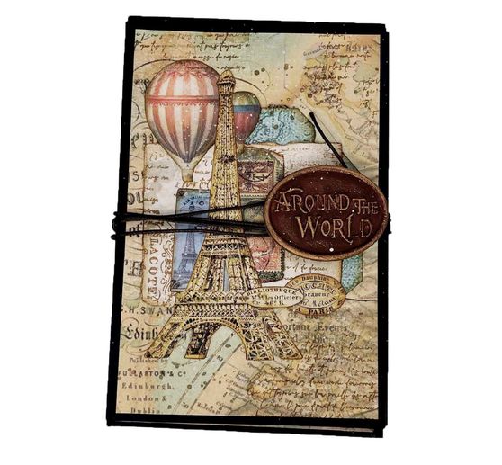 Blok do scrapbookingu "Dookoła świata