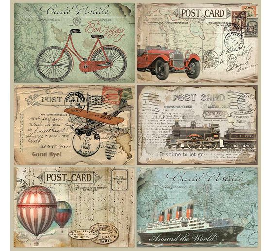 Blok do scrapbookingu "Dookoła świata