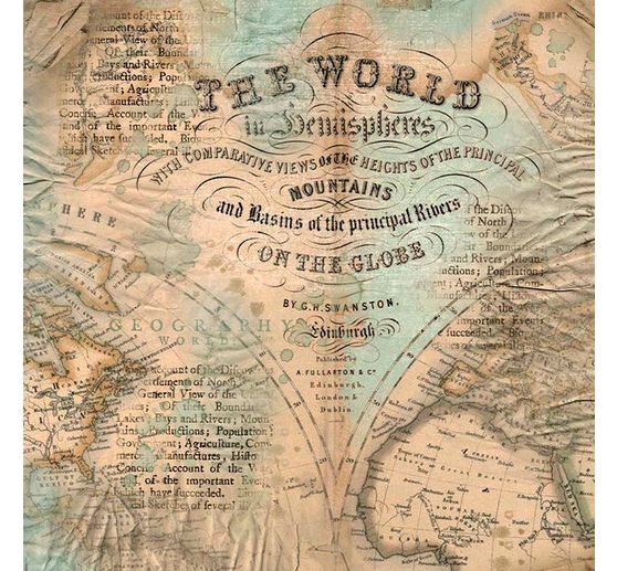 Blok do scrapbookingu "Dookoła świata