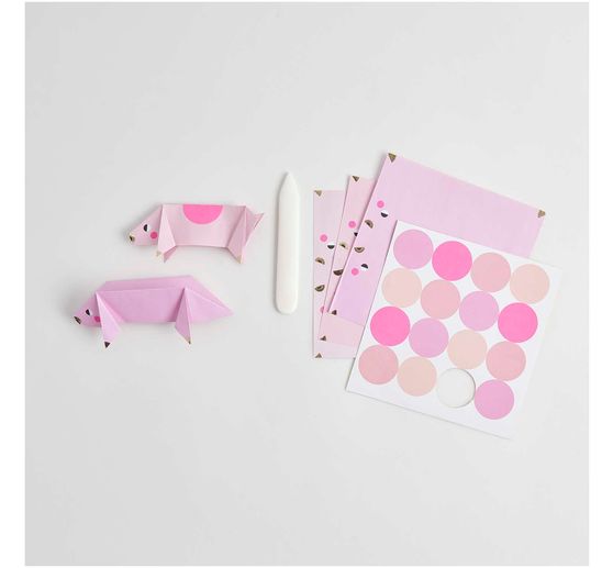 Origami "Szczęśliwa świnia"