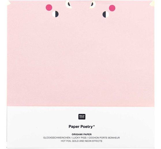 Origami "Szczęśliwa świnia"