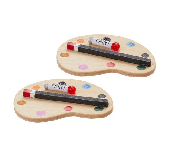 Miniaturowa paleta do mieszania kolorów