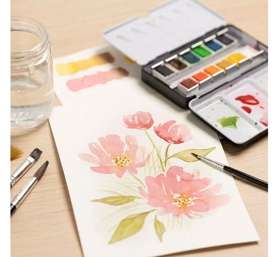 Zestaw startowy do farby akwarelowej