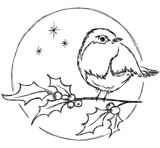 BUTTERER Stamp "Robin"