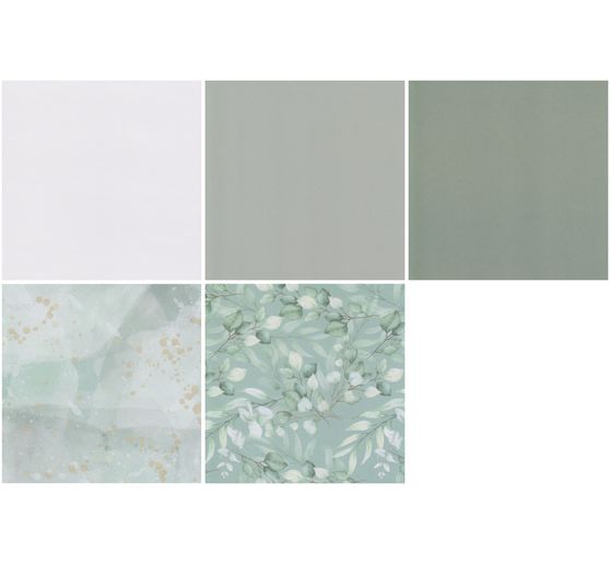 Folding paper "Eucalyptus"