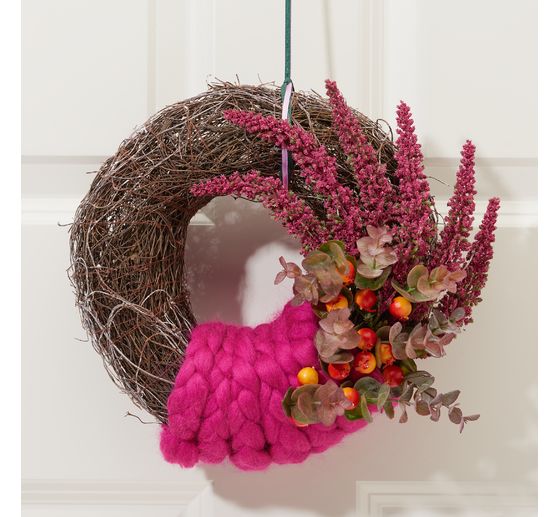 VBS Ozdobne owoce dzikiej róży na drucie "Pomarańcza", 200 szt.