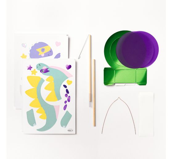 Lanterns handicraft set "Super Dinos"