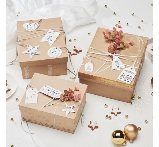 Papierowe ramki "Xmas