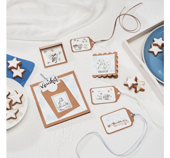 Silikonowy stempel VBS "Świąteczne zwierzęta"