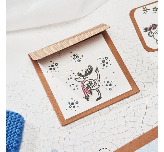 Silikonowy stempel VBS "Świąteczne zwierzęta"