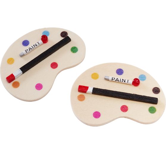 Miniaturowa paleta do mieszania kolorów