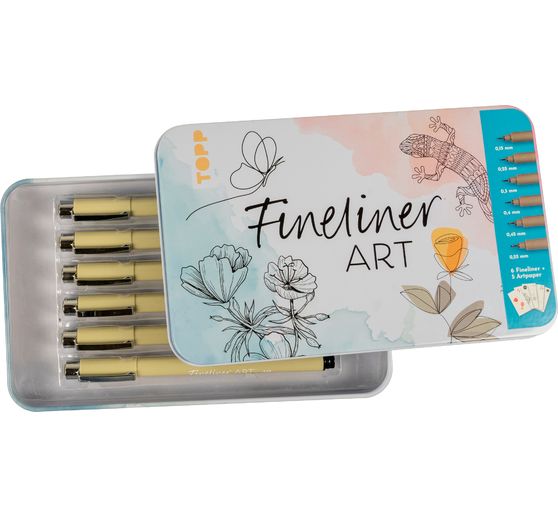 Pisaki precyzyjne Art design tin