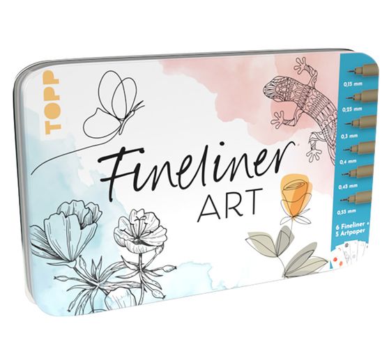 Pisaki precyzyjne Art design tin