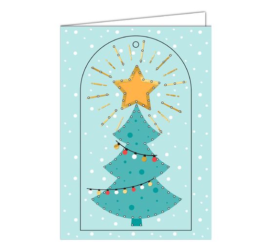 Zestaw kart do haftu "Boże Narodzenie