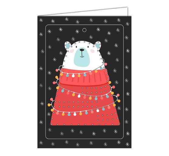 Zestaw kart do haftu "Boże Narodzenie