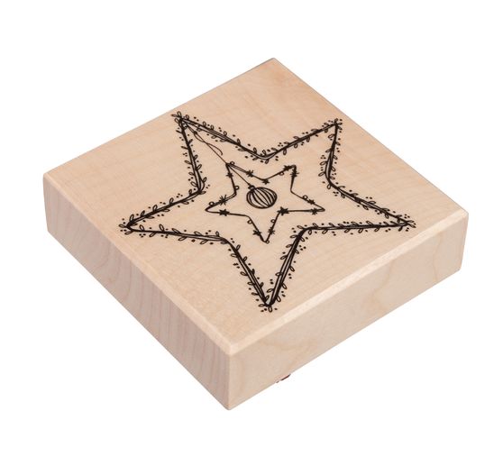 Pieczątka BUTTERER "Gwiazda i gwiazdeczki"