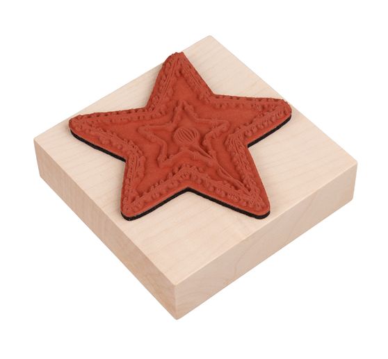 Pieczątka BUTTERER "Gwiazda i gwiazdeczki"